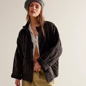 Free people dolman quilted jacket xxs